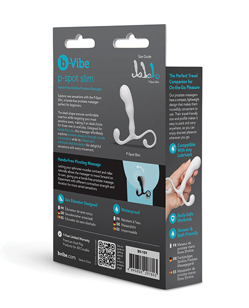 b-vibe b-Vibe P-Spot Hands-Free Prostate Massager - Slim - Image 6