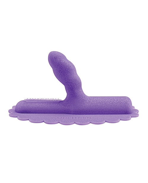 The Cowgirl The Cowgirl Unicorn Uni Horn Silicone Attachment - Purple - Image 3