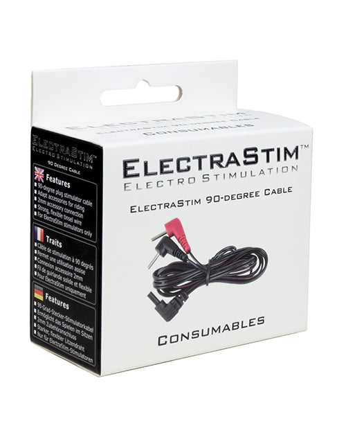 ElectraStim ElectraStim Cable with 90-Degree Plugs - Image 4