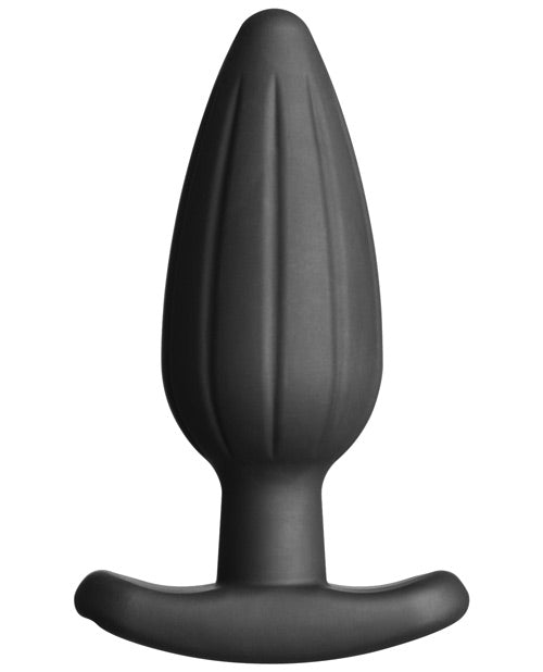 ElectraStim ElectraStim Silicone Noir Rocker Butt Plug - Large