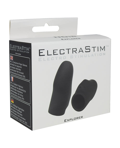 ElectraStim ElectraStim Explorer Electro Finger Sleeves - Black - Image 5