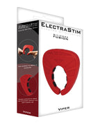 ElectraStim ElectraStim Silicone Fusion Viper Cock Shield - Red/Black - Image 5