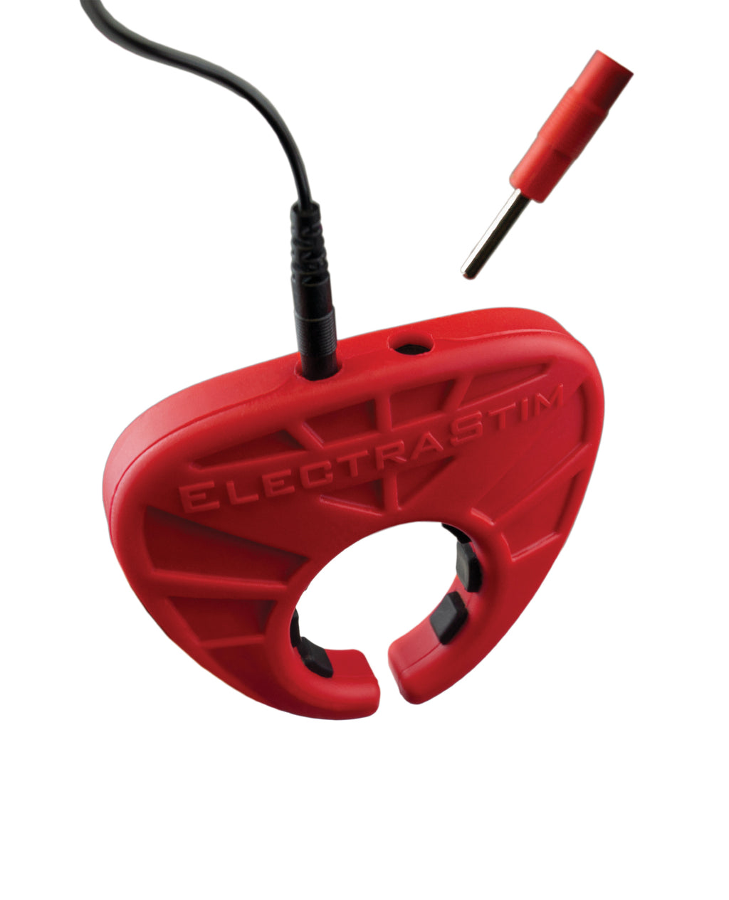 ElectraStim ElectraStim Silicone Fusion Viper Cock Shield - Red/Black