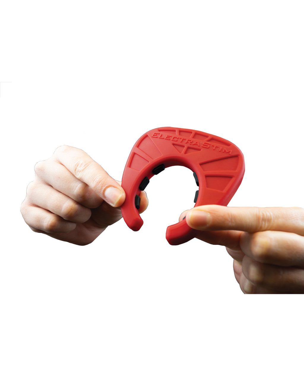 ElectraStim ElectraStim Silicone Fusion Viper Cock Shield - Red/Black - Image 3