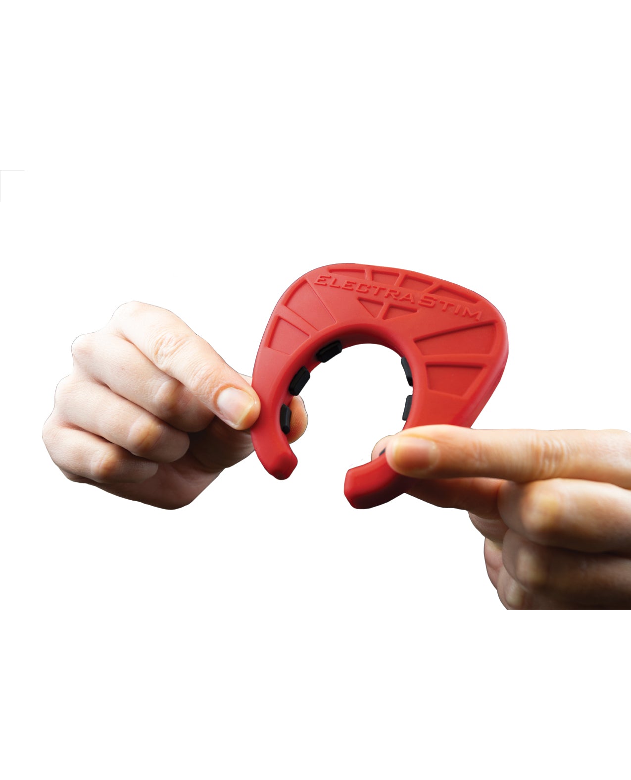ElectraStim ElectraStim Silicone Fusion Viper Cock Shield - Red/Black - Image 3