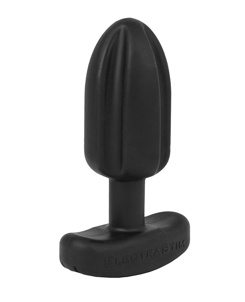 ElectraStim ElectraStim Silicone Noir Tartarus Quadripolar Butt Plug - Black