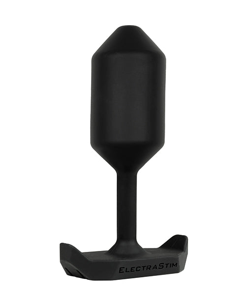 ElectraStim ElectraStim x Mr. S Leather World's Most Comfortable Silicone Electro Butt Plug - Black