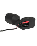 ElectraStim ElectraStim x Mr. S Leather World's Most Comfortable Silicone Electro Butt Plug - Black - Image 5