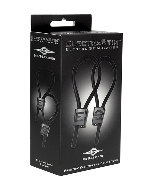 ElectraStim ElectraStim ElectraLoops Prestige Cock Rings - Black - Image 2