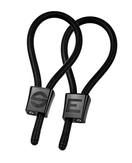 ElectraStim ElectraStim ElectraLoops Prestige Cock Rings - Black