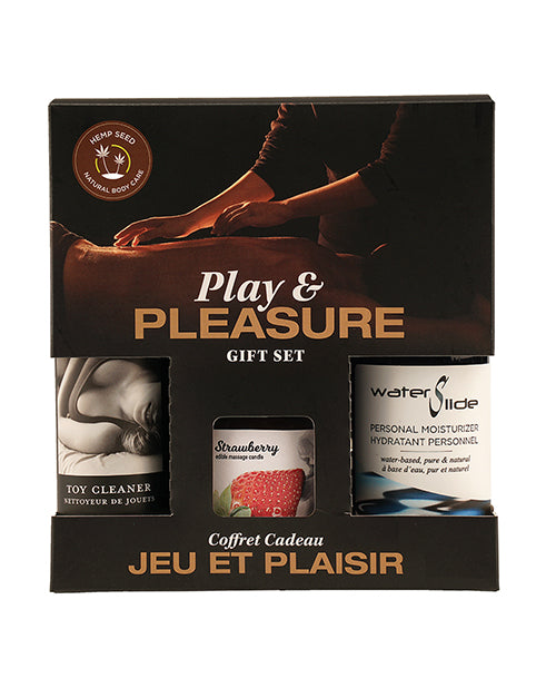 Earthly Body Earthly Body Play & Pleasure Gift Set - Strawberry