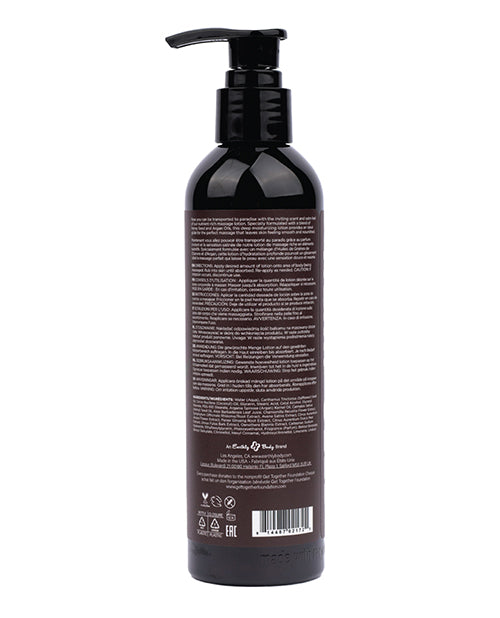Earthly Body Earthly Body Hemp Seed Massage Lotion - 8 oz Guavalava - Image 2