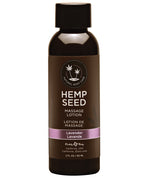 Earthly Body Earthly Body Hemp Seed Massage Lotion - 2 oz Lavender