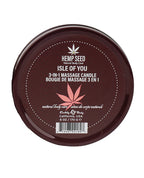 Earthly Body Earthly Body Suntouched Hemp Candle - 6 oz Isle of You - Image 2