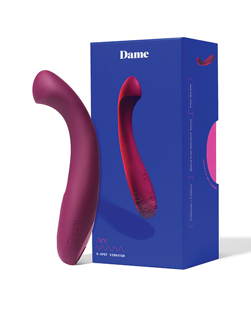 Dame Dame Arc G-Spot Vibrator - Plum - Image 4