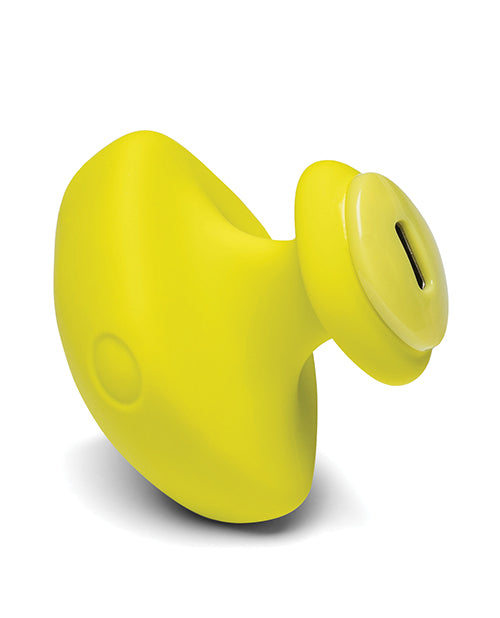 Dame Dame Fin 2.0 Finger Vibrator - Citrus - Image 4