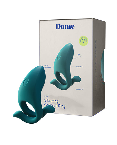 Dame Dame Hug Vibrating Couples Ring - Fir - Image 5