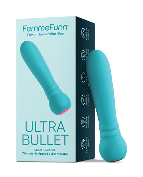 Femme Funn Femme Funn Ultra Bullet Massager - Turquoise - Image 5