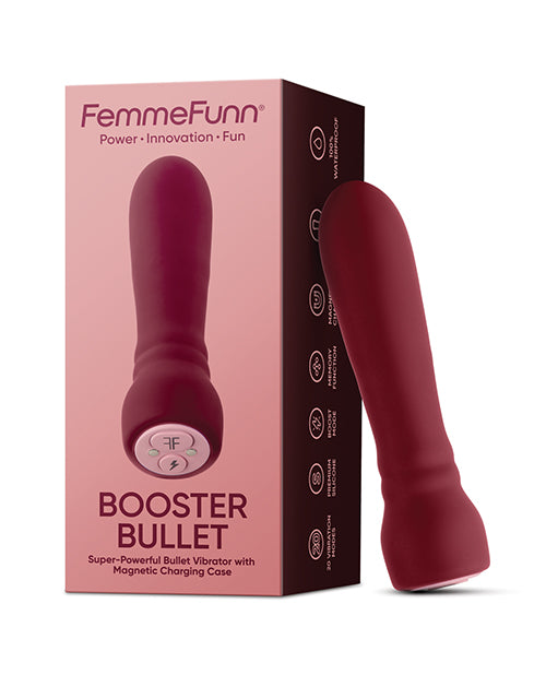 Femme Funn Femme Funn Booster Bullet - Maroon - Image 3