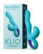 Femme Funn Femme Funn Klio Triple Action Rabbit - Turquoise - Image 5