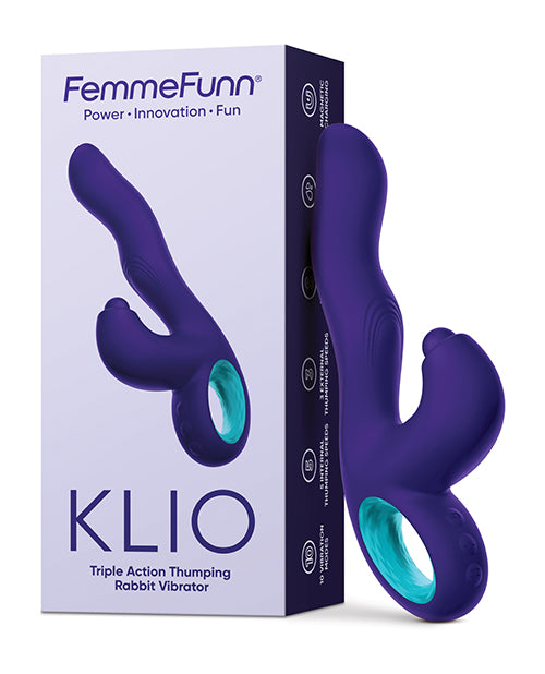 Femme Funn Femme Funn Klio Triple Action Rabbit - Dark Purple - Image 5