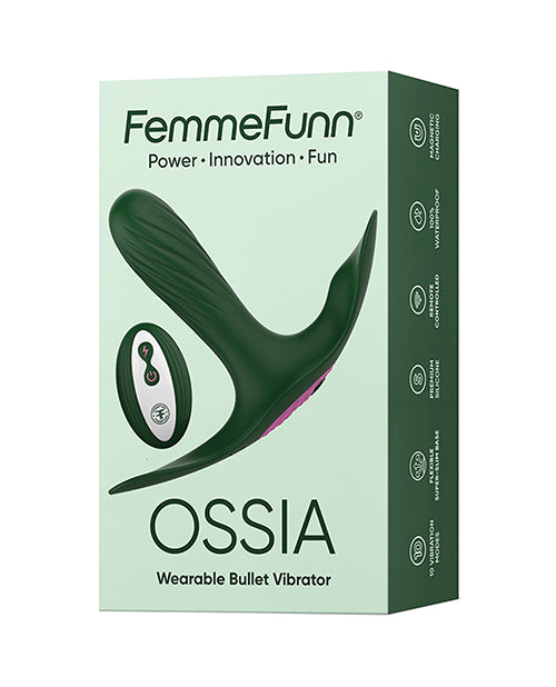 Femme Funn Femme Funn Ossia Wearable Vibrator - Dark Green - Image 4