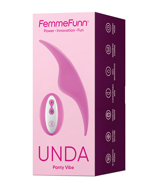 Femme Funn Femme Funn Unda Thin Panty Vibe - Pink - Image 4
