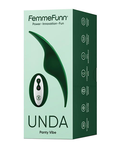 Femme Funn Femme Funn Unda Thin Panty Vibe - Dark Green - Image 4