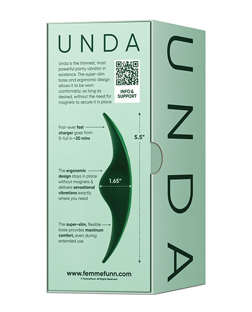 Femme Funn Femme Funn Unda Thin Panty Vibe - Dark Green - Image 5