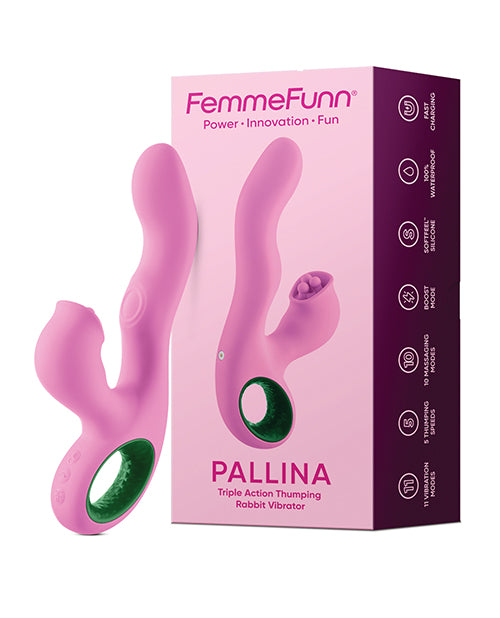 Femme Funn Femme Funn Pallina Triple Action Rabbit - Pink - Image 6