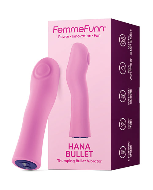 Femme Funn Femme Funn Hana Fingerlike Thumping Bullet - Pink - Image 6