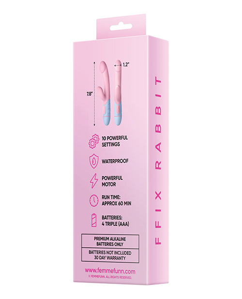 Femme Funn Femme Funn Ffix Rabbit - Pink/Blue - Image 4