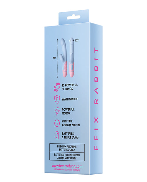 Femme Funn Femme Funn Ffix Rabbit - Blue/Pink - Image 5