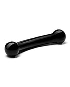 Glas Glas 5.5" Double Bull Glass Dildo - Black - Image 2