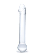 Glas Glas 7" Realistic Head Glass Dildo - Clear