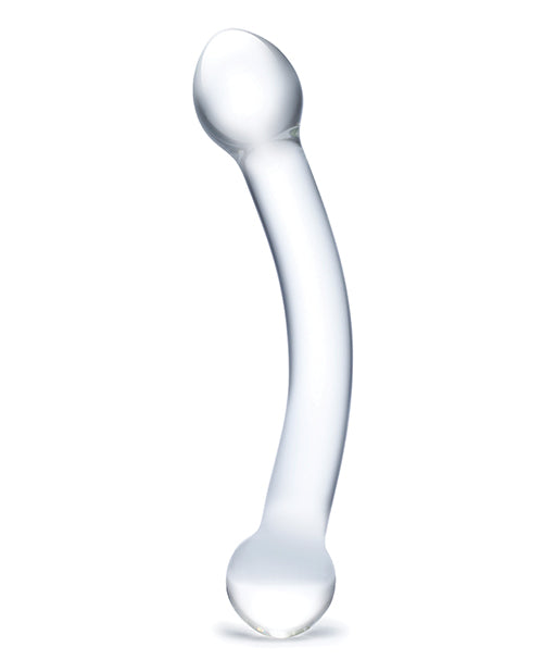 Glas Glas 7" Curved Glass G-Spot Stimulator - Clear