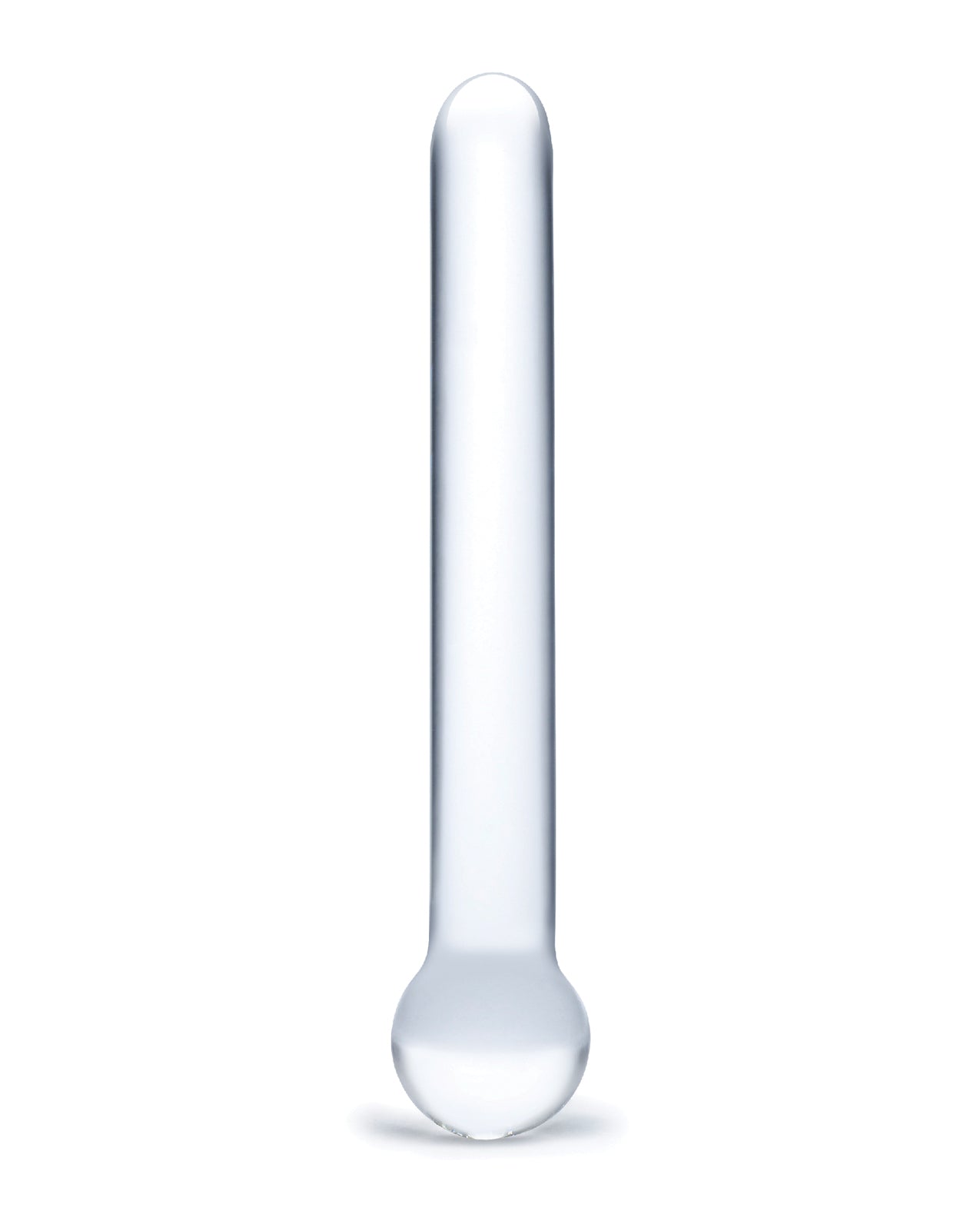 Glas Glas 7" Straight Glass Dildo - Clear - Image 2
