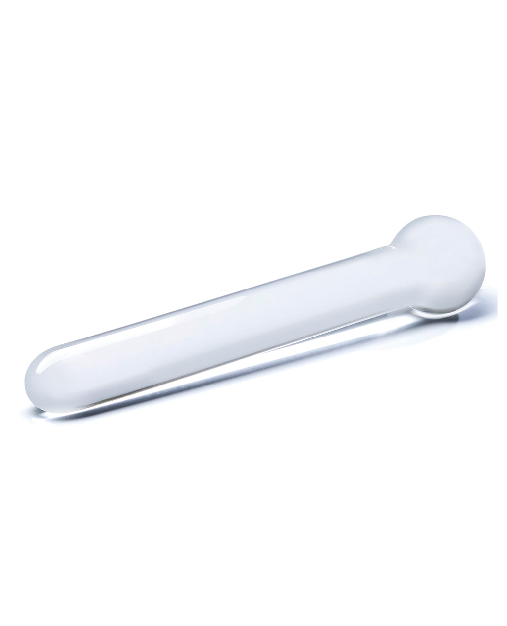Glas Glas 7" Straight Glass Dildo - Clear - Image 3