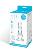 Glas Glas 4" Butt Plug - Clear - Image 5