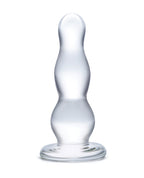 Glas Glas 4" Butt Plug - Clear