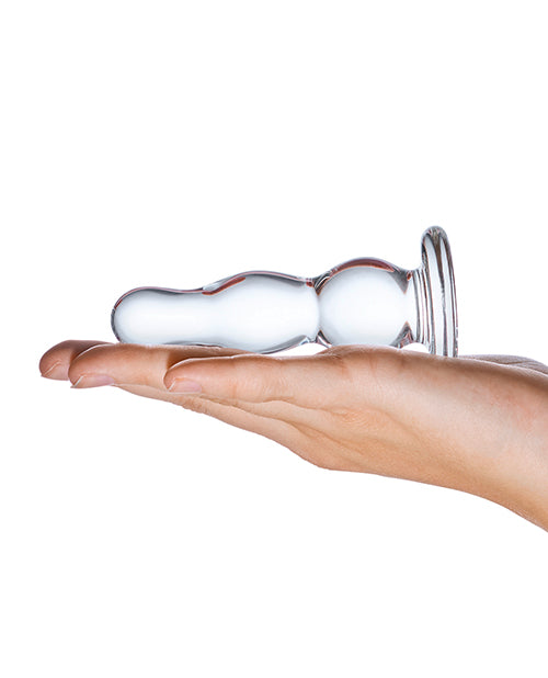 Glas Glas 4" Butt Plug - Clear - Image 3