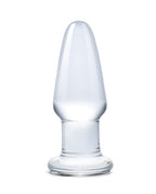Glas Glas 3.5" Butt Plug - Clear
