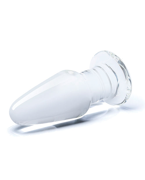 Glas Glas 3.5" Butt Plug - Clear - Image 2