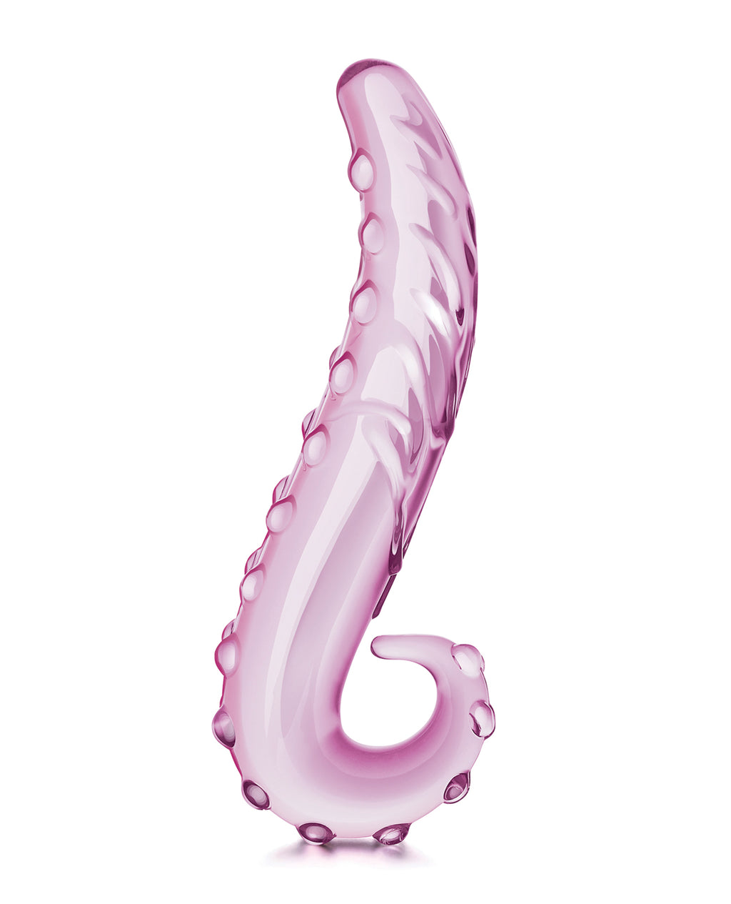 Glas Glas 6" Lick-It Glass Dildo - Pink
