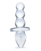 Glas Glas 4.5" Titus Beaded Glass Butt Plug