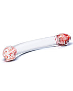 Glas Glas 8" Red Head Double Glass Dildo