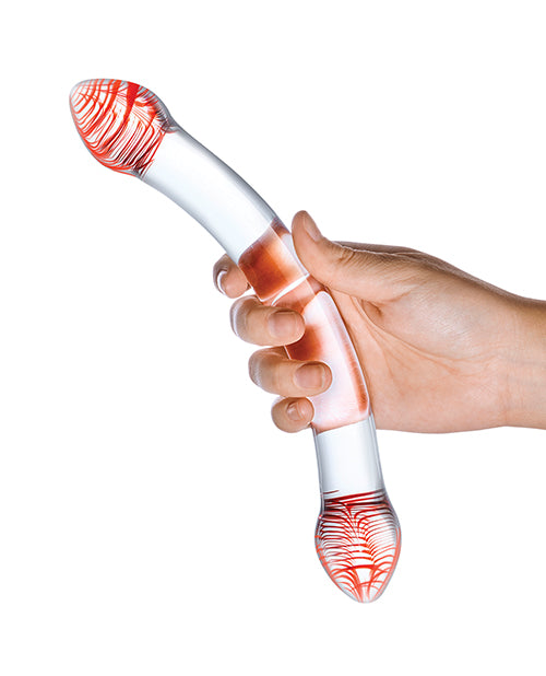 Glas Glas 8" Red Head Double Glass Dildo - Image 2