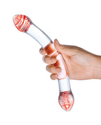Glas Glas 8" Red Head Double Glass Dildo - Image 2