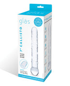 Glas Glas 7" Callisto Glass Dildo - Clear - Image 2