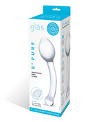 Glas Glas 8" Pure Indulgence Anal Slider - Clear - Image 2